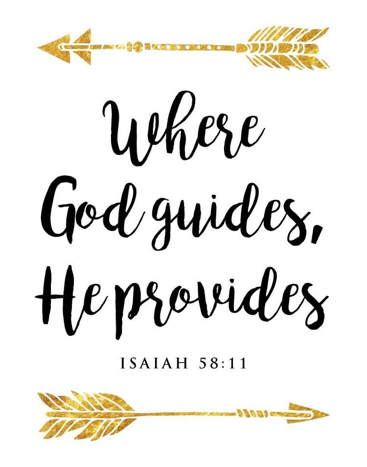 where god guides